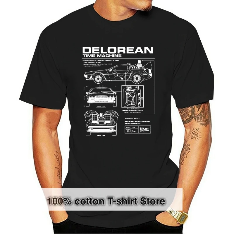 

Футболка с принтом «Назад в будущее»