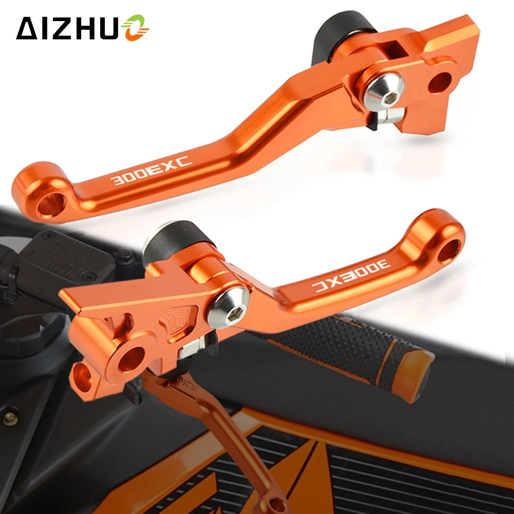

Мотоцикл CNC 300 EXC 2006-2013 внедорожный велосипед Мотокросс поворотный тормоз рычаг сцепления DirtBike CNC алюминий для 300EXC 2003-2005