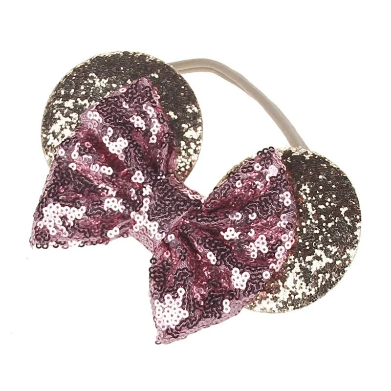 Disney Mickey кукла мышка с блестками аксессуары для волос подарок на день рождения