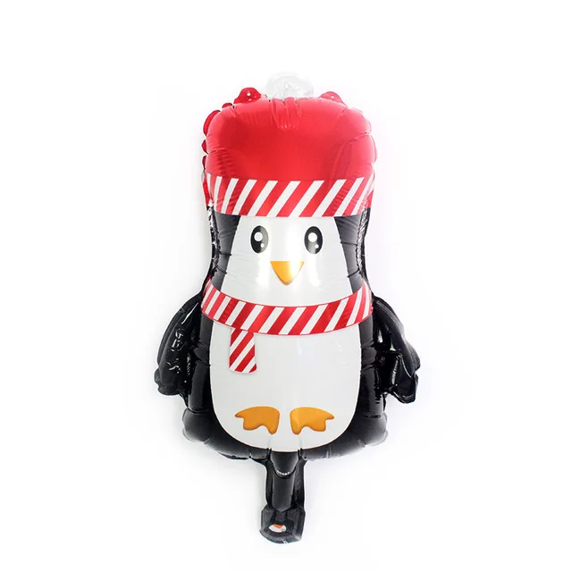 16in penguin Рождественский шар Санта Клаус фольгированные воздушные шары Детские Рождественские подарки Классические игрушки для детей вечерние украшения для мальчиков и девочек 1 шт - Цвет: 16in penguin