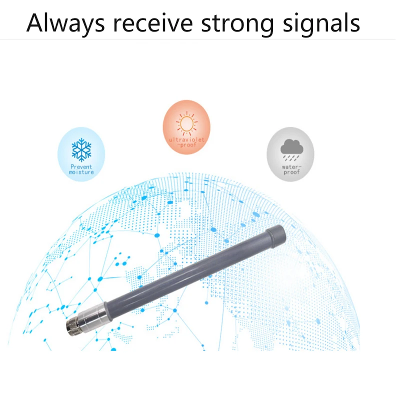 Lora system data 915 868mhz glass fiber omnidirectional antenna Internet of things acquisition high gain waterproof antenna