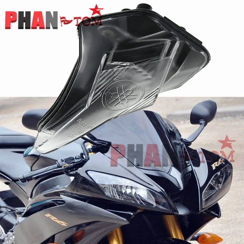 

For YAMAHA YZFR6 08-12 Motorcycle Accessories Front Center Marker LED Pilot Light Black YZF R6 2008-2012