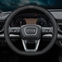 car steering wheel cover set for audi a1 a3 a4 a5 a6 a7 a8 s4 s3 s5 s6 s8 tt 2018 2019 breathable car styling accessories
