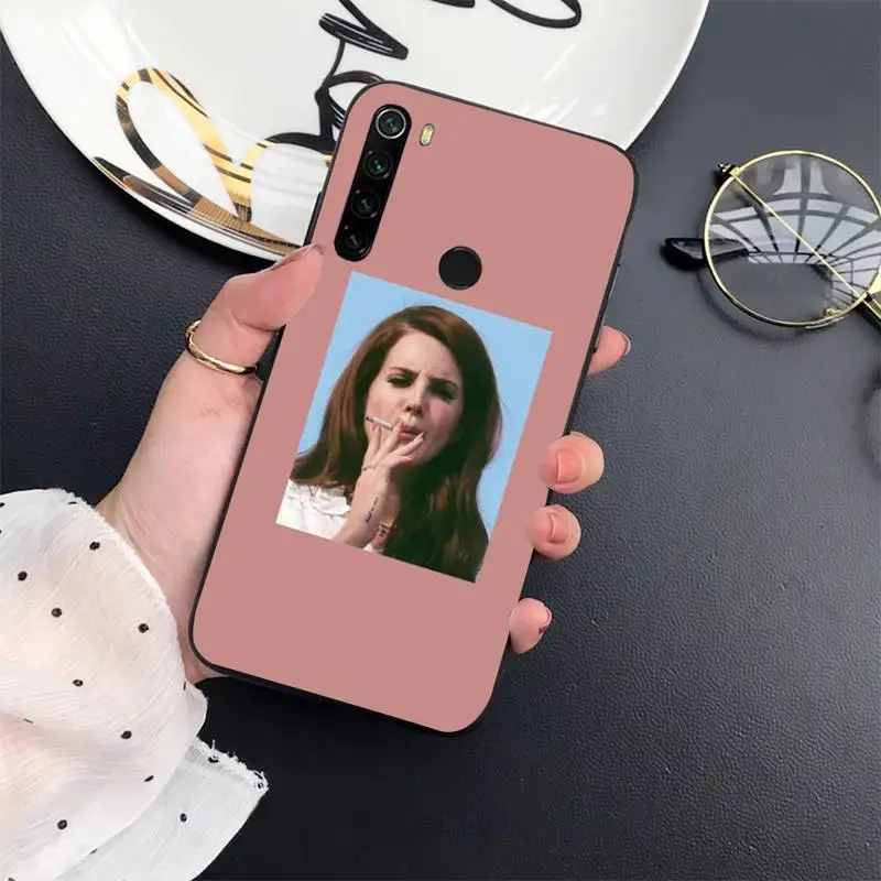 

Lana Del Rey Phone Case For Xiaomi Redmi 7 8 9t a3Pro 9se k20 mi8 max3 lite 9 note 9s 10 pro Soft silicone Shell Cover Funda