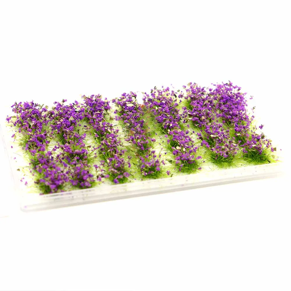 Цветочная модель Цветочный кластер игрушки моделирование трава Дикая роза поезд