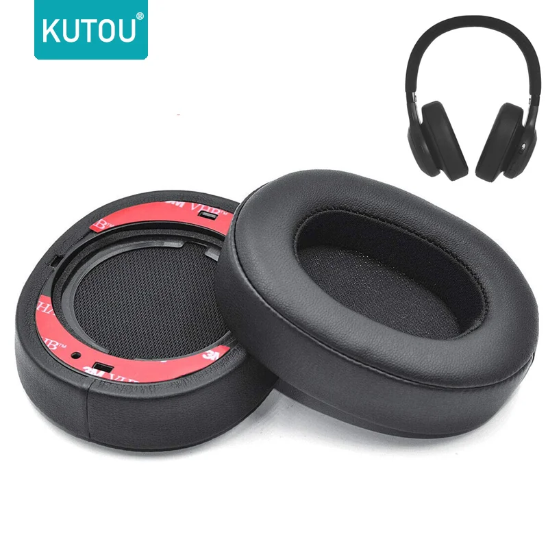 

Replacement Earpads Ear Pads Foam Ear Cushion Pillow Parts Cover Compatible with JBL E55BT E55 bt Bluetooth Wireless Headsets