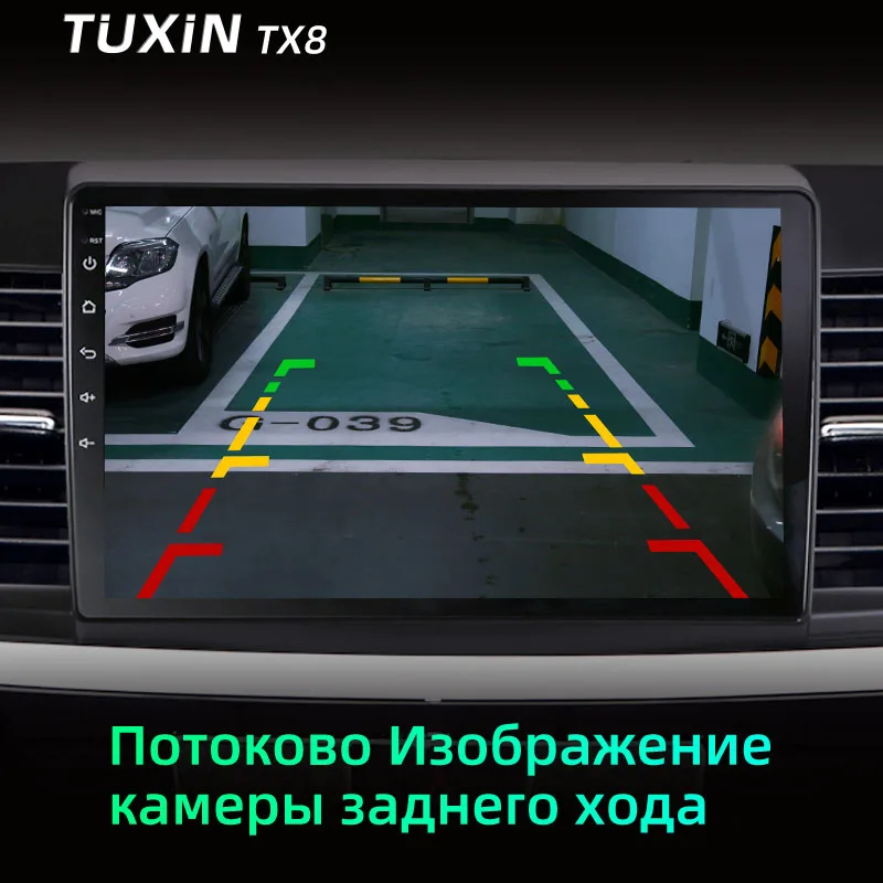 Tuxin For Mitsubishi Lancer 10 CY 2007-2012 Car Radio 9&quot Multimedia Video Player Navigation GPS Android No Dvd 2 Din Stere | Автомобили