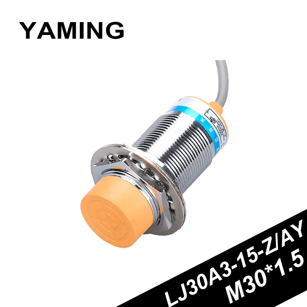 LJ30A3 15 Z/AY датчик индукции приближения M30 DC три провода PNP NC 36V