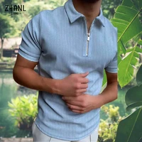 2021 new casual stripe mens polo shirts men solid polo shirts fashion brand men short sleeved summer t shirt man clothing
