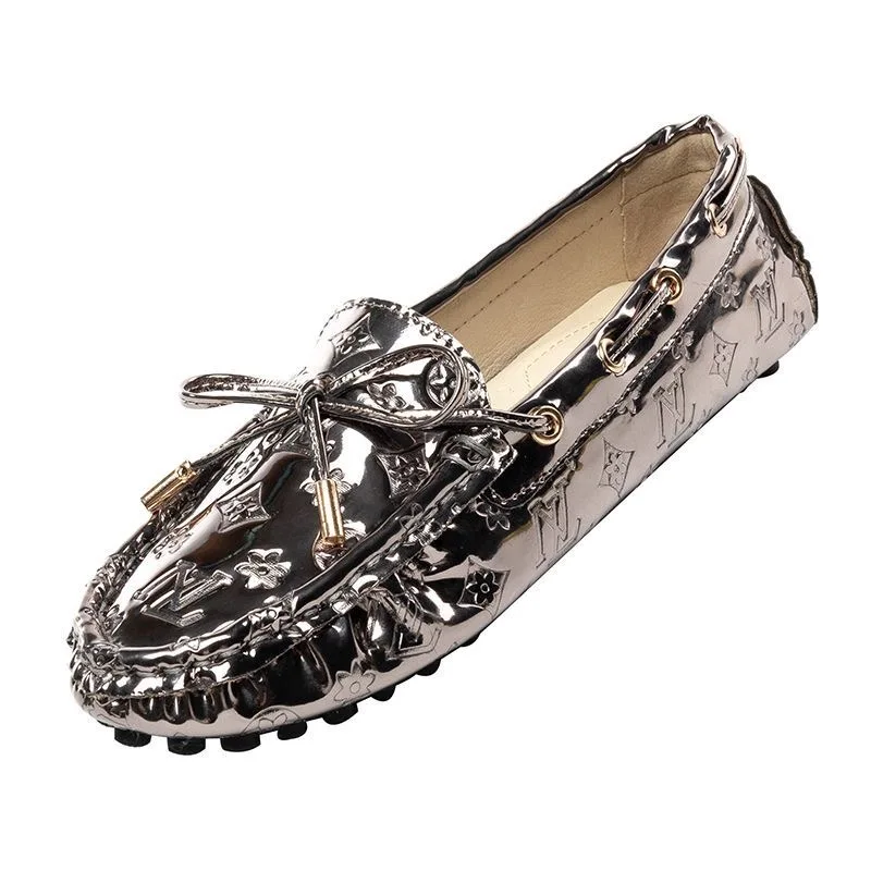 

New Fashion Brand Spring Summer Soft Women Flat Loafers High Quality 100% Genuine Leather Women Shoes Brand Casual Shoes