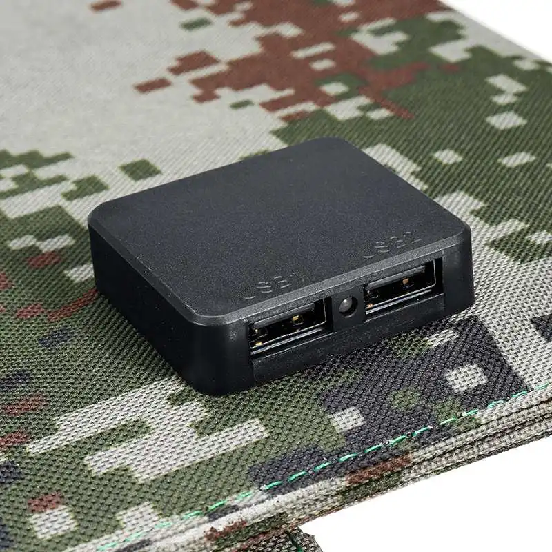 30W Складная солнечная панель складное зарядное устройство на солнечных батареях 5V 1.7A двойное usb-выходное устройство портативные солнечные панели для смартфона на открытом воздухе