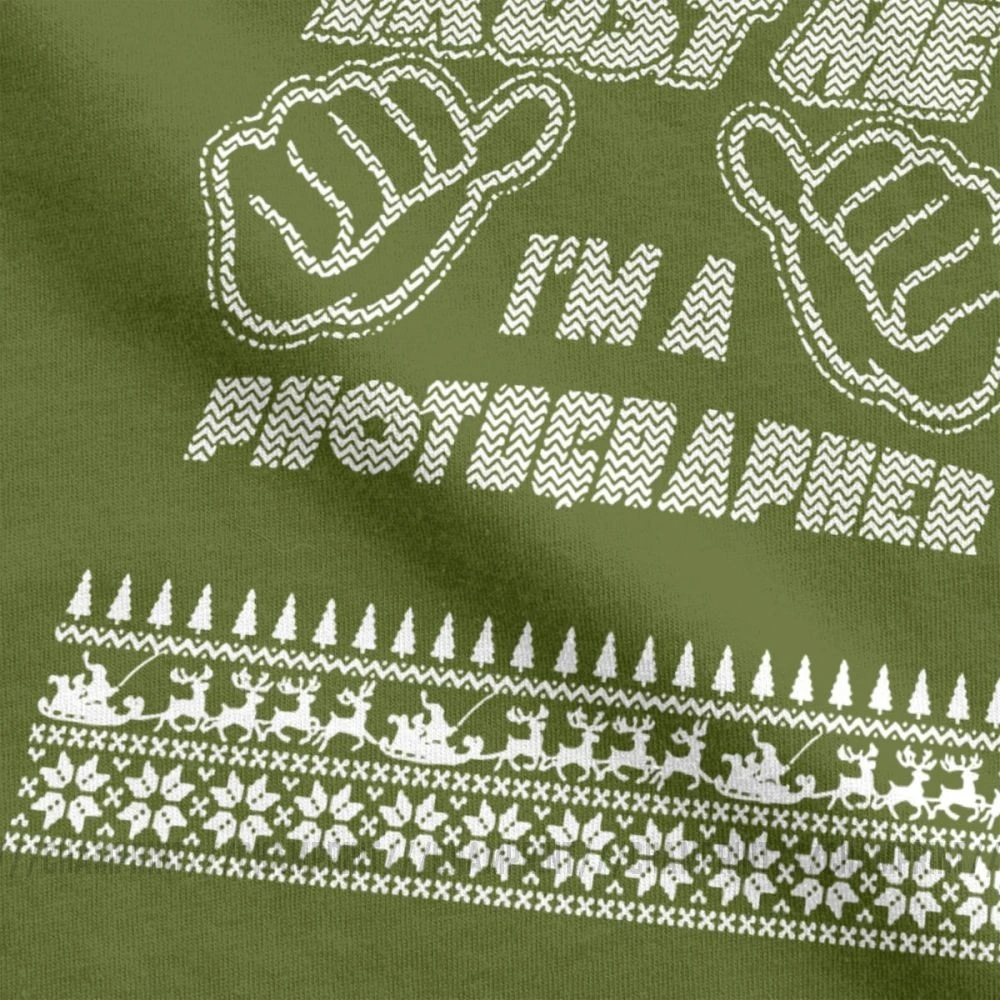 Футболка мужская с надписью Trust Me I'm A Photographer Рождеством смешная хлопковая