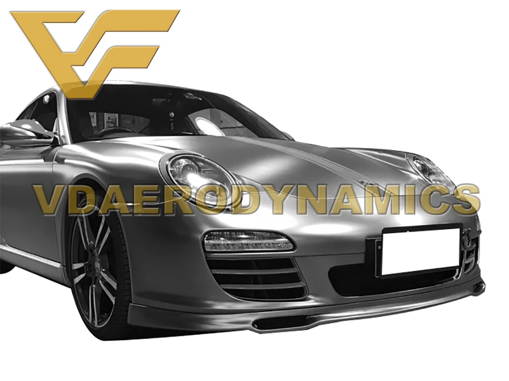 Подходит для 04 11 997 1 2 Porsche 911 Carrera VAD V углеродное волокно Матовый Бампер комплект на
