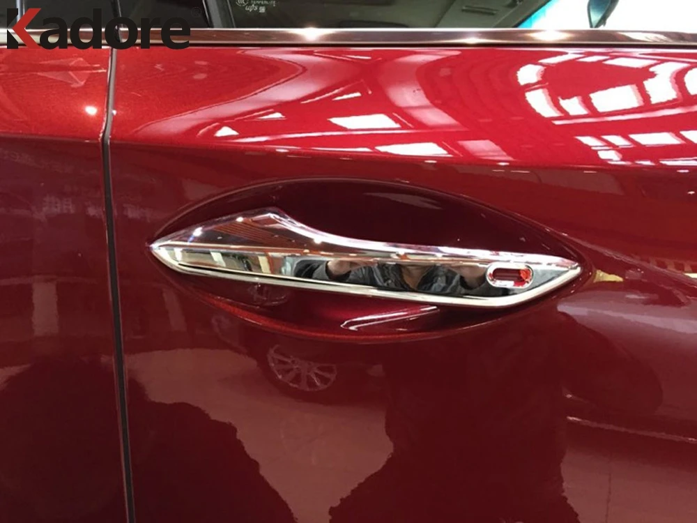 Для Lexus NX200 NX300 NX 200 300 2015 2016 ABS Хромированная боковая дверная ручка Накладка для