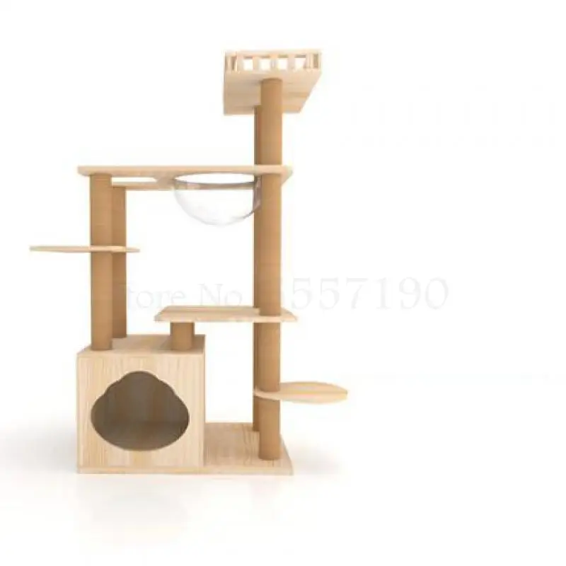 Рамка для кошек маленький домик из цельной древесины полка кошки