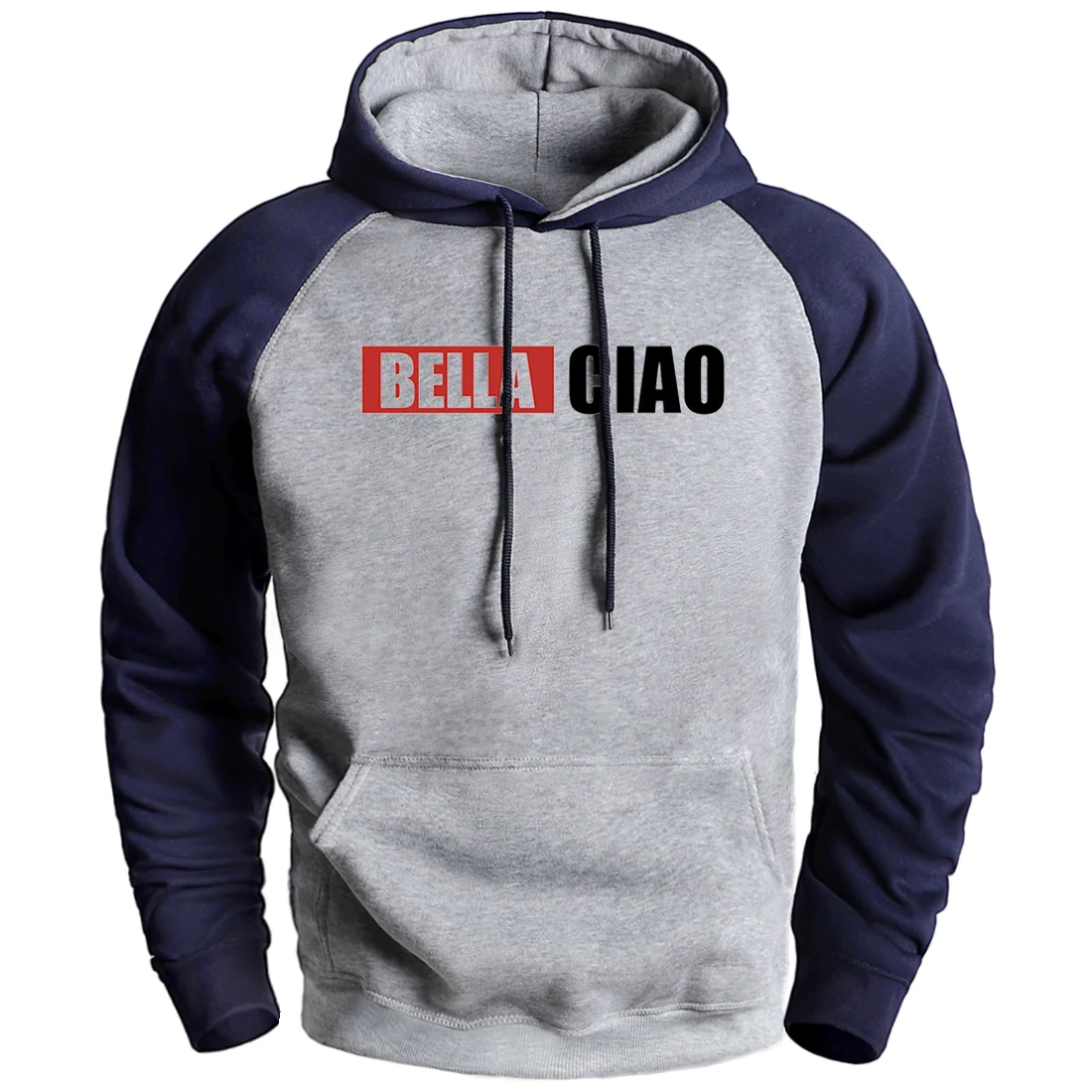 

Winter Fleece Warm Pullover La Casa De Papel Men Long Sleeve High Quality Raglan Tracksuit Hoody Man Keep Warm Autumn Clothing