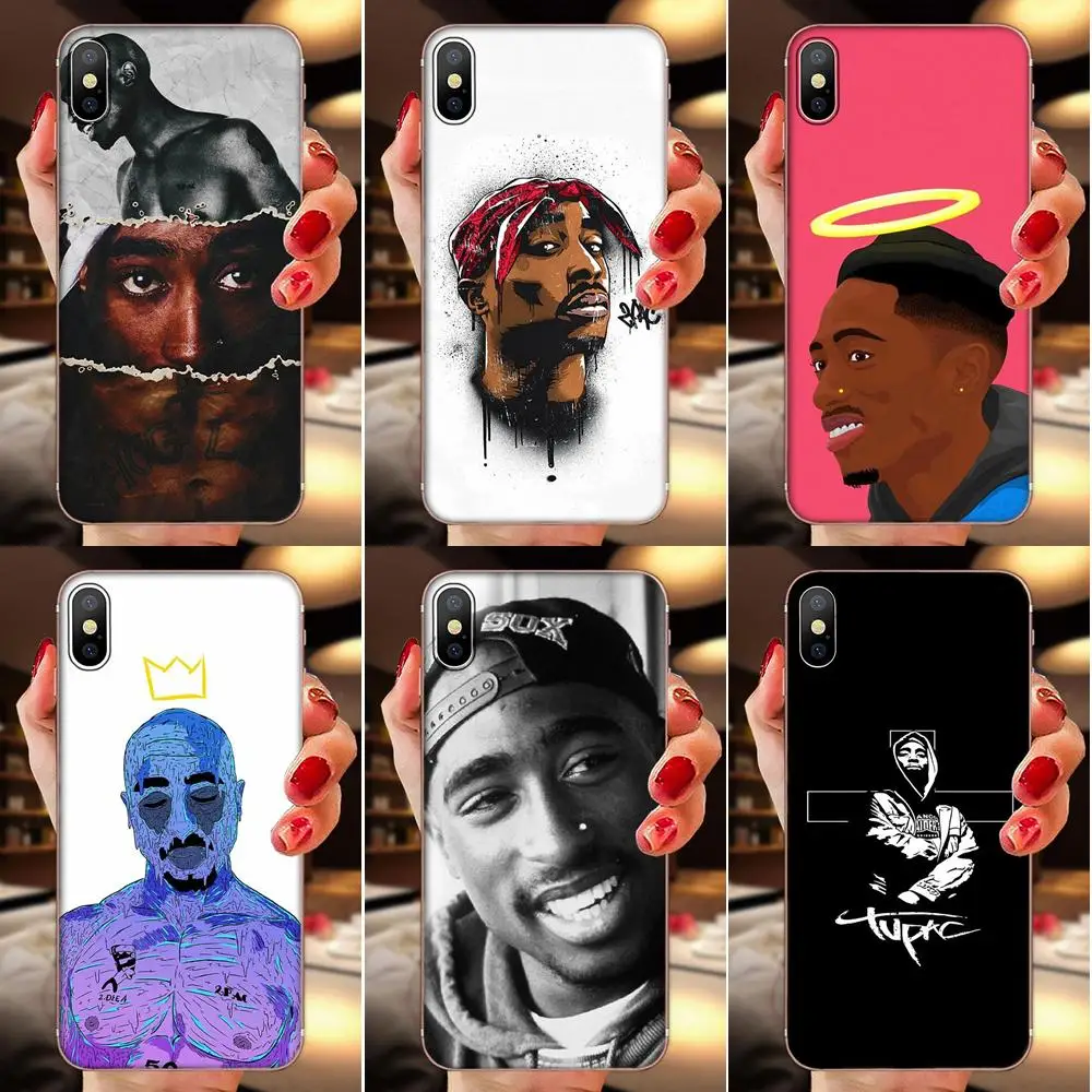 Мягкие чехлы из ТПУ 2pac Tupac Crown 2 Pac Rap для huawei Honor mate Nova Note 20 20s 30 5 5I 5T 7C 8A 8X9X10 Pro Lite Play |