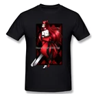 Rengoku Grell Sutcliff печати хлопковые рубашки Hombre ботинки в стиле аниме Темный Дворецкий Себастьян таинственный Мужская модная уличная одежда, футболка