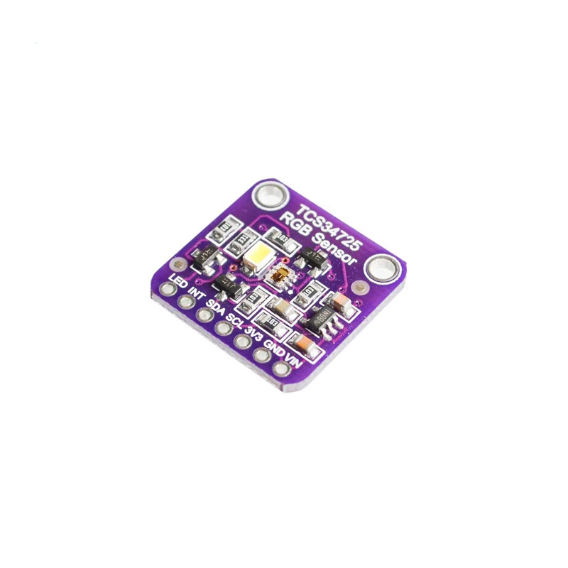 

10 шт., цветовой датчик, цветовой датчик RGB, Модуль платы TCS34725