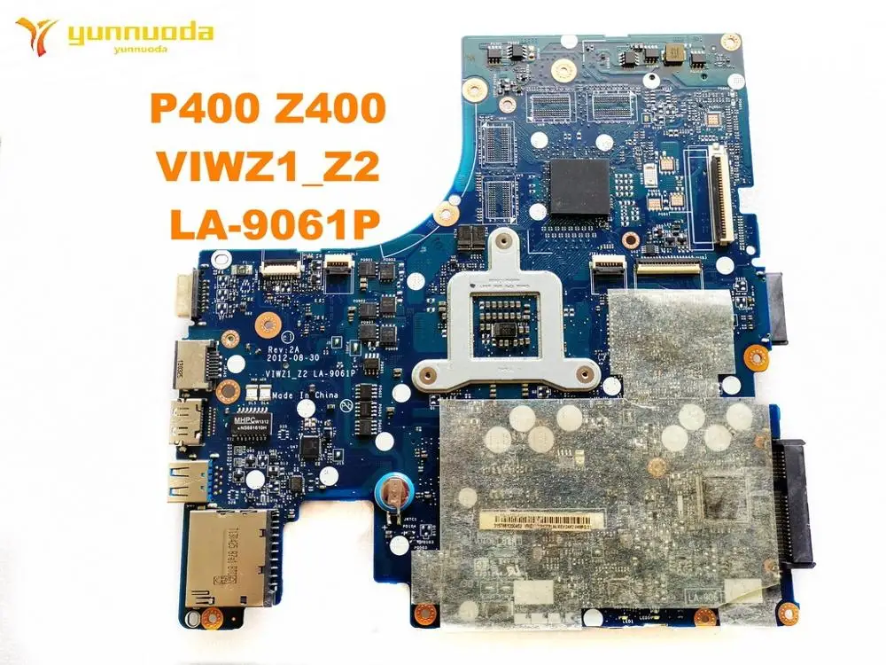 Оригинальный Для Lenovo Z400 Материнская плата ноутбука P400 VIWZ1_Z2 LA-9061P испытанное