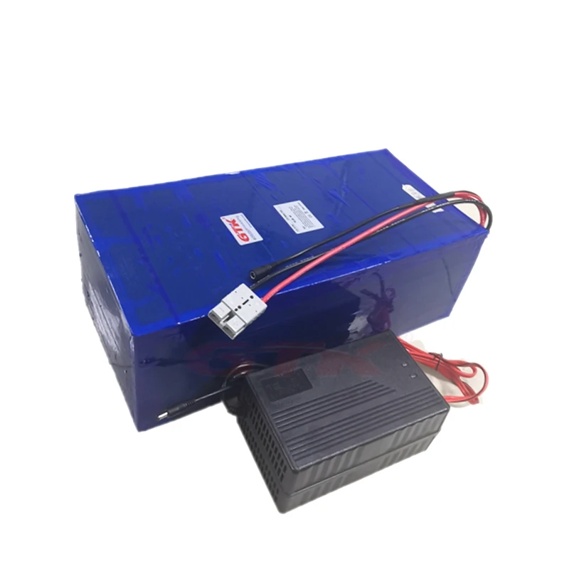 ГТК аккумуляторная батарея 72V 60Ah lifepo4 литиевая батарея для 5000w 72V электрический мотоцикл Скутер солнечной системы EV гольф-кары+ 10A зарядное устройство