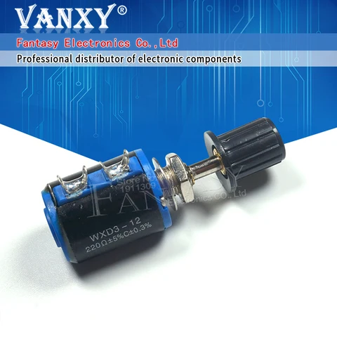 Потенциометр vanxy WXD3-12 1Вт