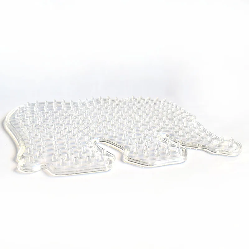 5 шт./лот бусины Хама Pegboard мм пластиковые трафареты Jigsaw Fuse Beads Diy прозрачные 3D