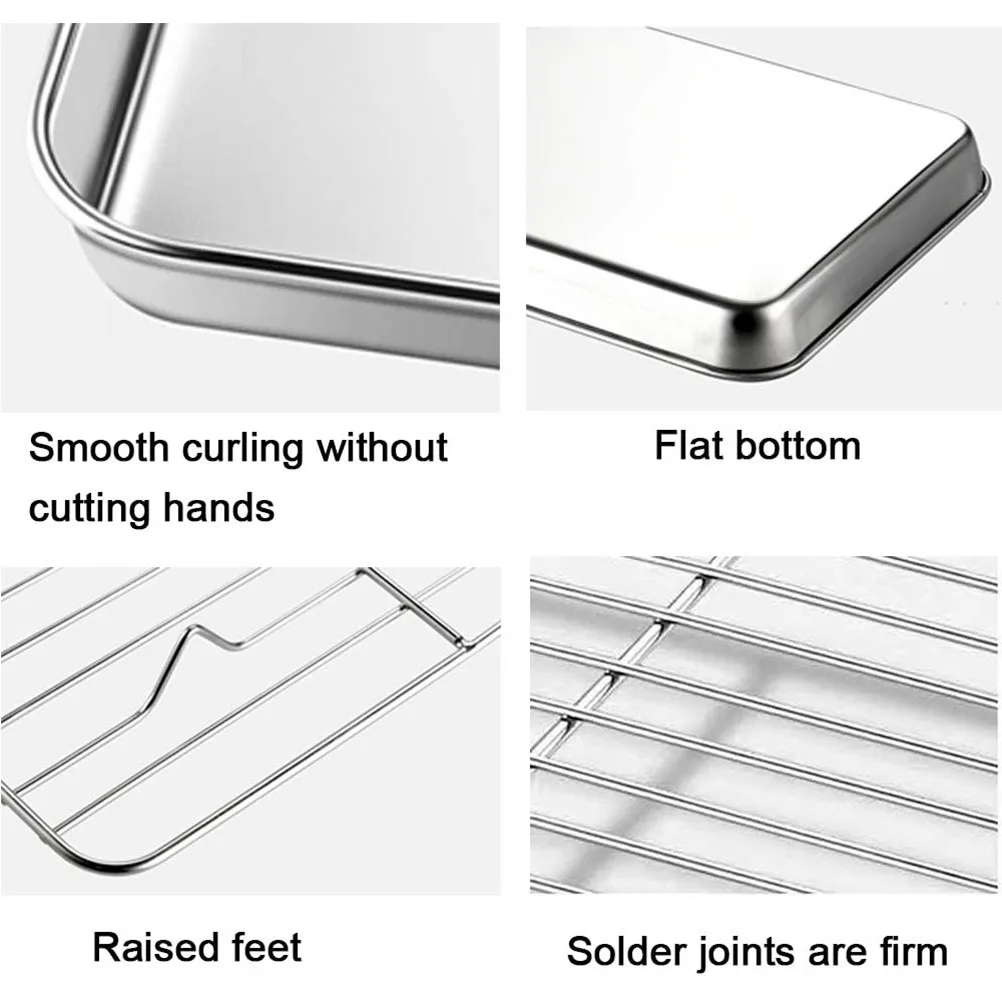 Набор для выпечки и холодильной стойки набор из нержавеющей стали печенья стоек