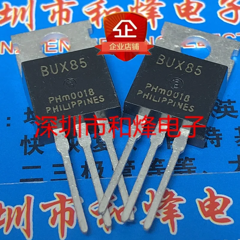 

10PCS BUX85 TO-220 450V 2A