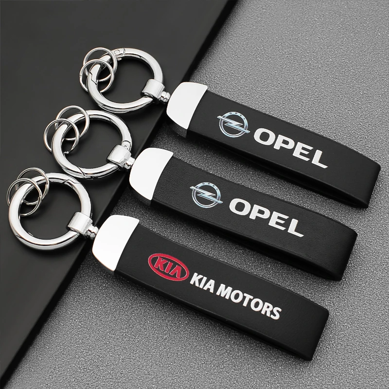 Новинка кожаный брелок для ключей с автостайлингом изящный подарок на заказ BMW