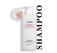 agerios professional natural hair growth shampoo hair care products nourishing scalp repair regrowth for men women 520ml