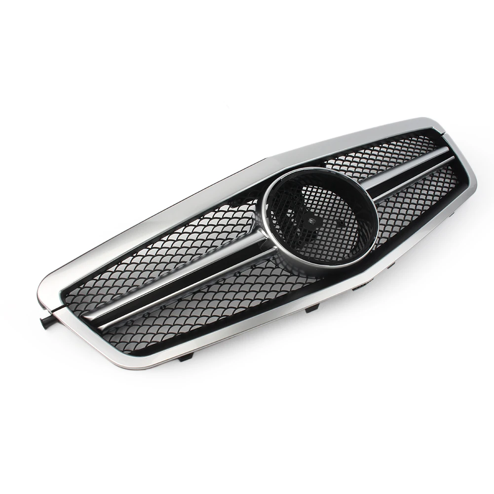 Передняя решетка бампер сетка для Mercedes Benz E класса W212 S212 2010 2011 2012 2013 ABS пластик с