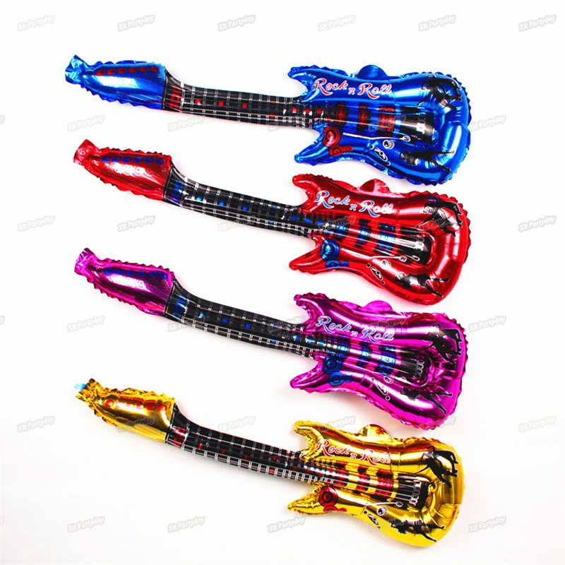 Новый Гелиевый шар для гитары воздушные шары из фольги принцессы в виде короны с