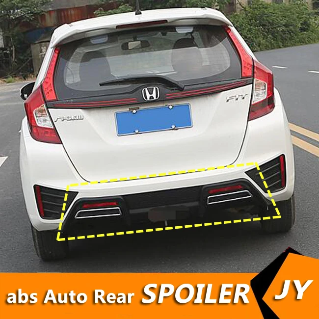 Для HONDA FIT JAZZ Body kit передний бампер 2014 2017 для WXK диффузор защитные бамперы Бампер