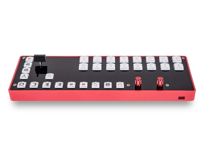 TYST Vmix Mini Switcher Control Panel MIDI2.0 Video Recording Switchboard Type C interface for OBS New Media Live Youtube | Электроника
