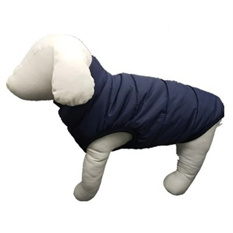 2020 Hot Cute Autumn Dog Clothes Printed Red Blue Warm Vest For Small Medium Dogs Pet Puppy T Shirt Size XS-3XL | Дом и сад