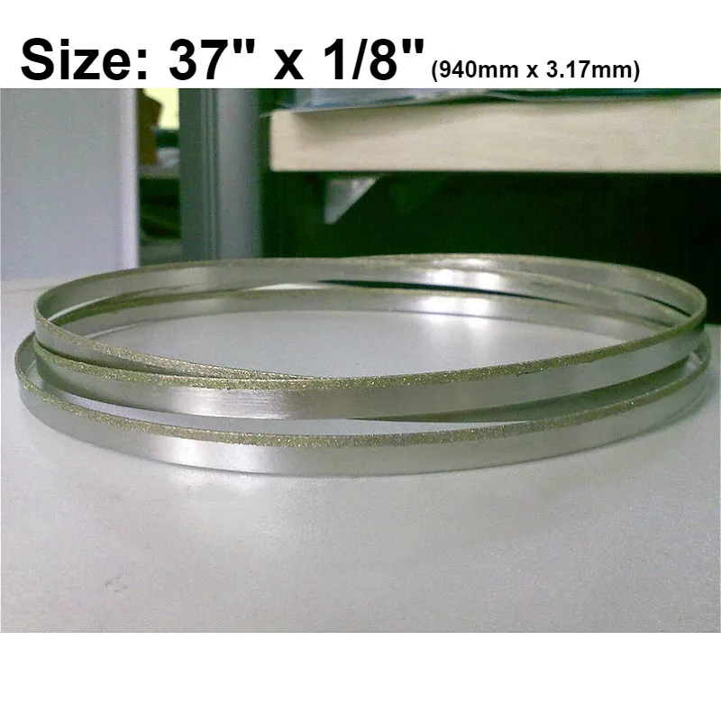 37inch Stainless Steel Bimetal Saw Blade 940mm Seamless Circular Diamond Band for Cutting Graphite Glass Stone | Инструменты