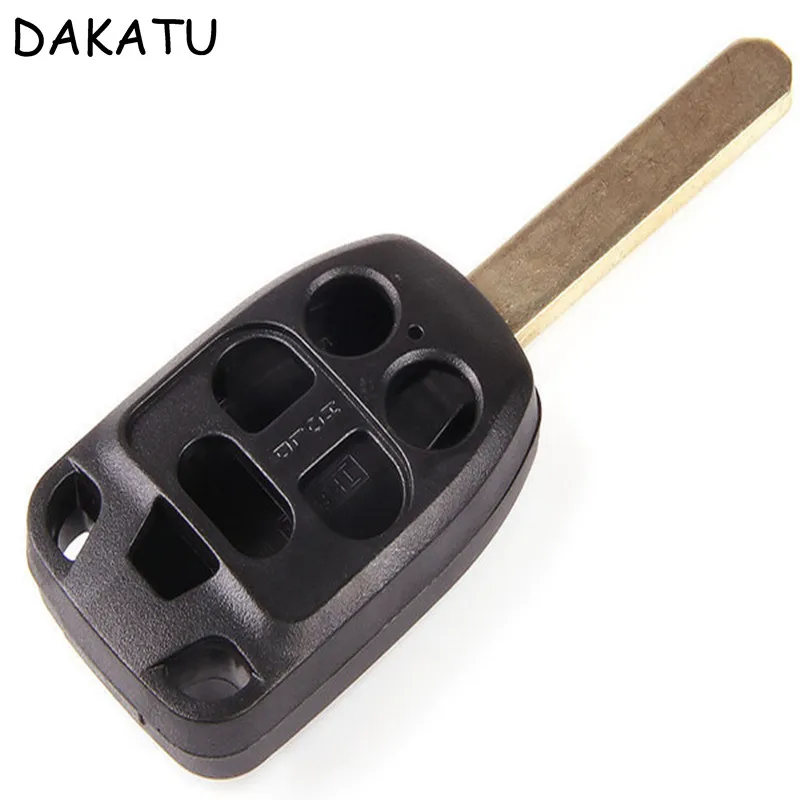 

DAKATU 10pcs NEW Remote Key Shell fit for Honda Odyssey Remote Key Case Fob 5/6 Buttons