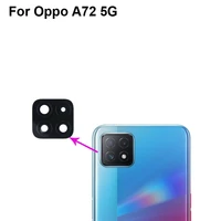 2pcs for oppo a72 5g replacement back rear camera lens glass parts for oppo a 72 5g test good oppoa72