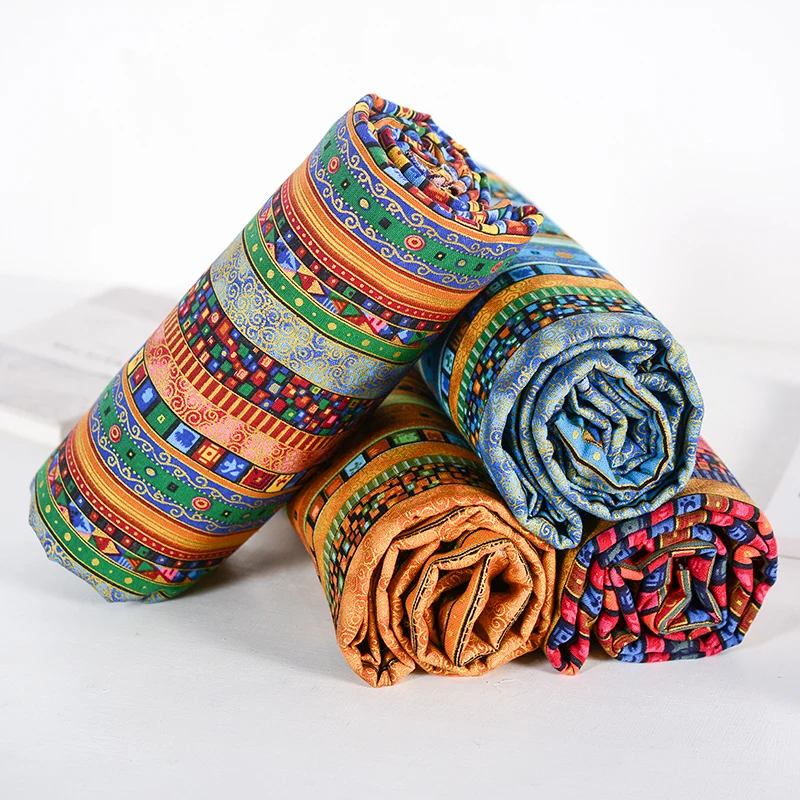 Винтажная ткань Чонсам в китайском этническом стиле тонкая льняная чехол для