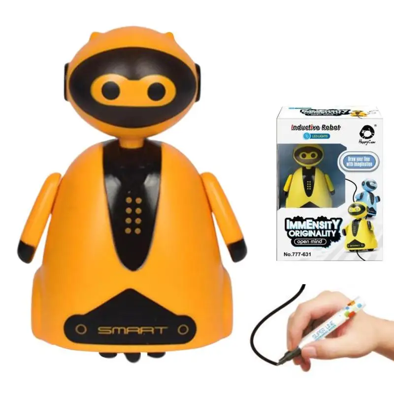 Нарисованная линия волшебная игрушка для домашних животных ручка робот