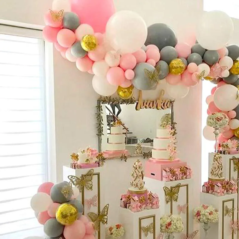 30PCS/Lot 5 Inch Macarons Color Pastel Candy Balloons Latex Round Helium Baloons For Birthday Party Wedding | Дом и сад