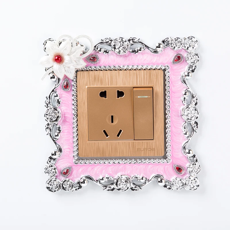 Новый полимерный переключатель наклейки один светильник объемного звучания