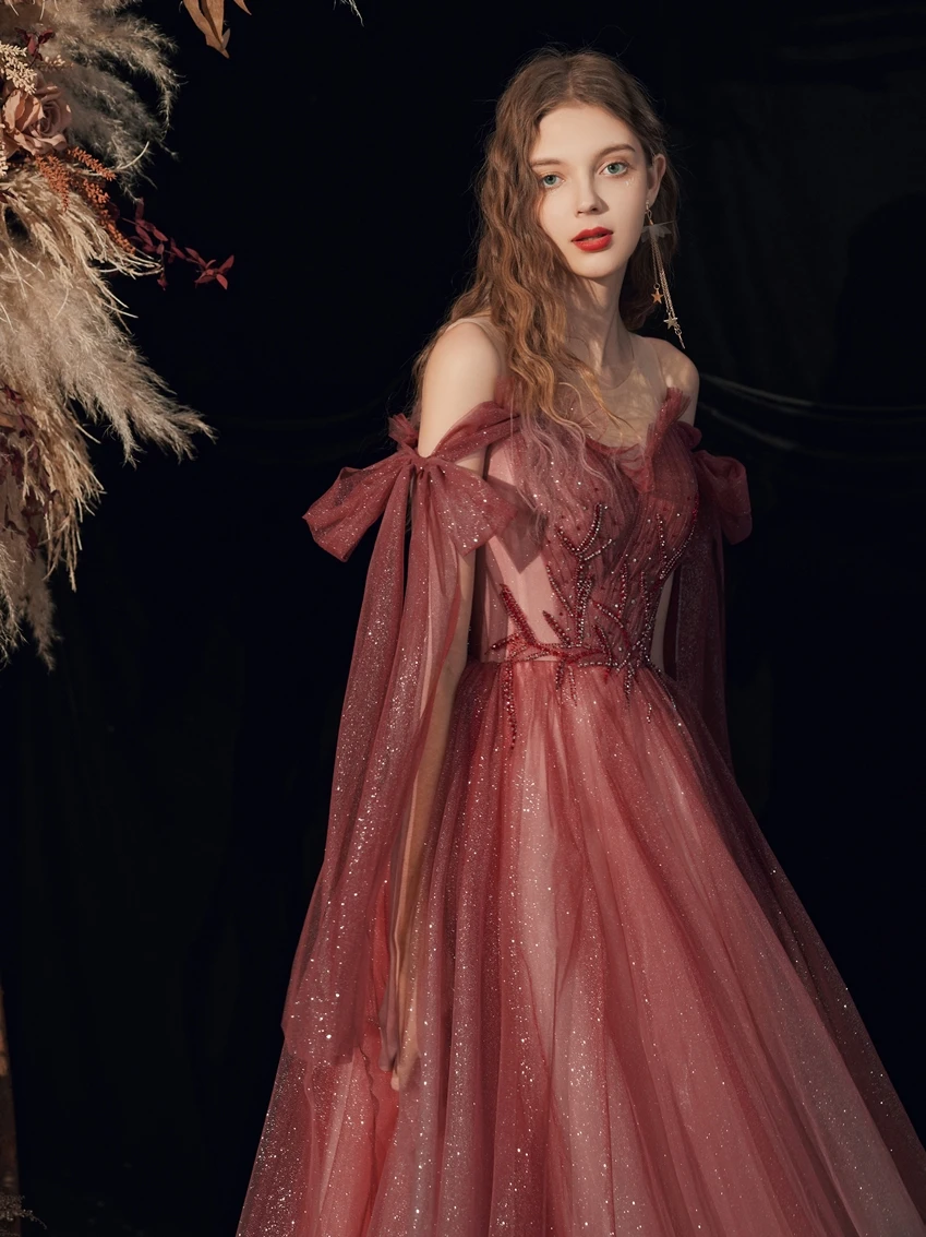 100% real bowknot sleeve beading luxury ball gown medieval dress Renaissance gown queen Victorian Belle Ball gown