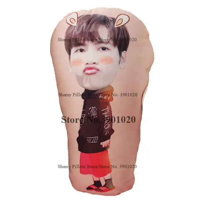 GOT7 Jackson Bangtan мальчики Kpop GOT7 подушку на заказ Jungkook Джексон мягкая подушка внутри - Цвет: GOT7 Jackson