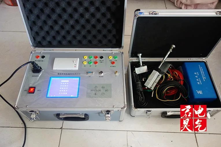 

High voltage switch mechanical characteristic tester / breaker switch action characteristic tester / switch comprehensive measur