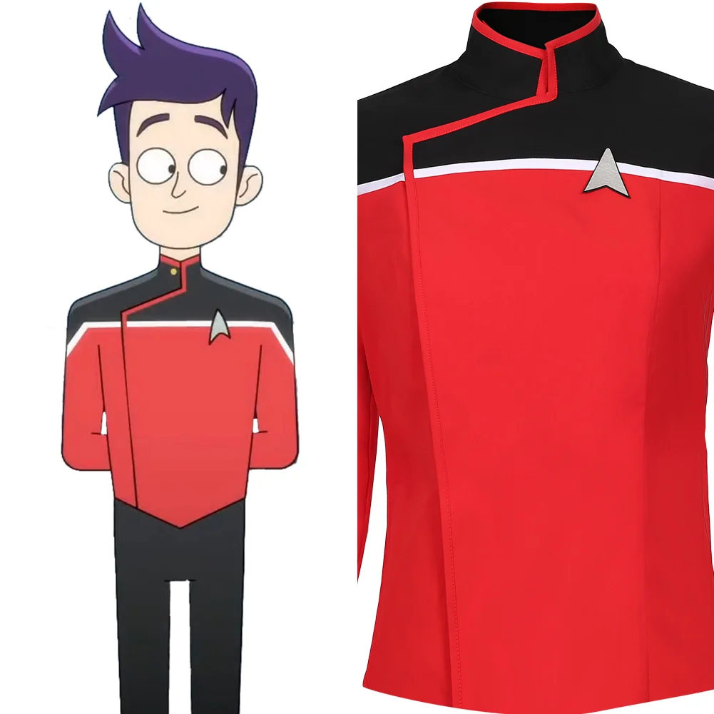 

Lower Decks Season 1-Men‘s Uniform Cosplay Costume Shirt Top Only