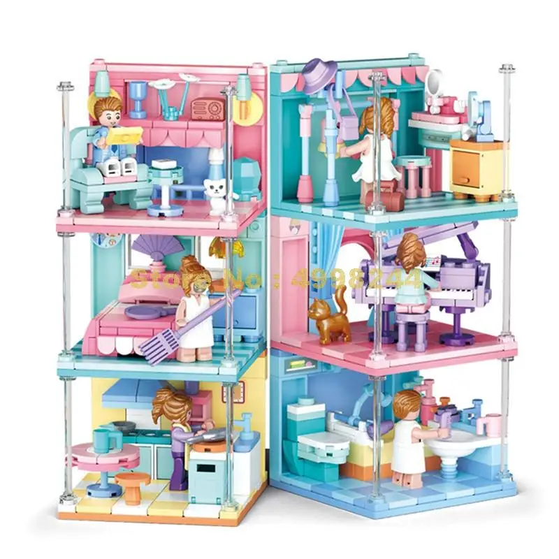 660 шт. Детский конструктор пианино | Игрушки и хобби