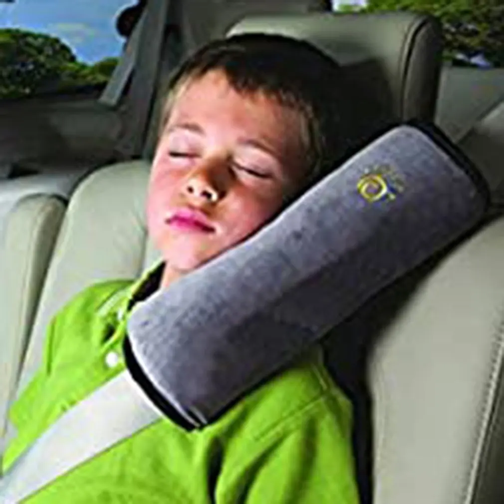 

Adjustable Safety Strap Pillow Shoulder Protection Car Seat Belts Headrest Micro-suede Fabric Cushion Neck Pillow