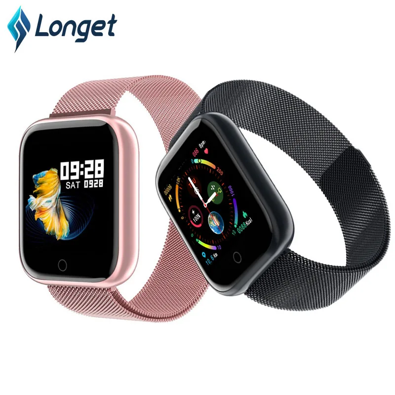 2020 новые женские водонепроницаемые умные часы T80/P70 Bluetooth для Apple IPhone Xiaomi монитор